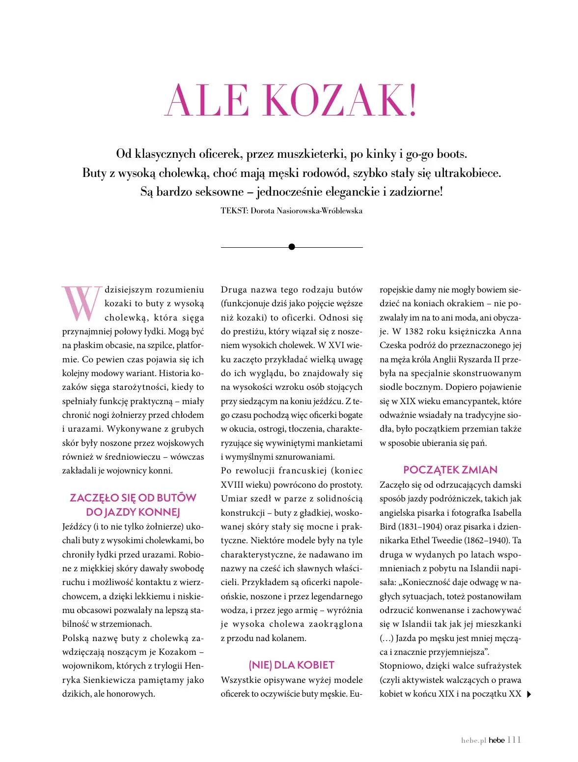 gazetka promocyjna hebe Zimowa podróż - Strona 111