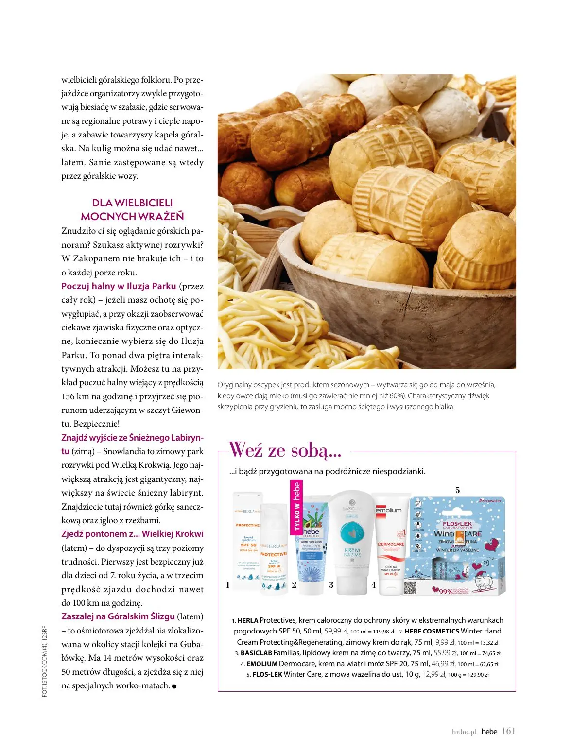 gazetka promocyjna hebe Zimowa podróż - Strona 161