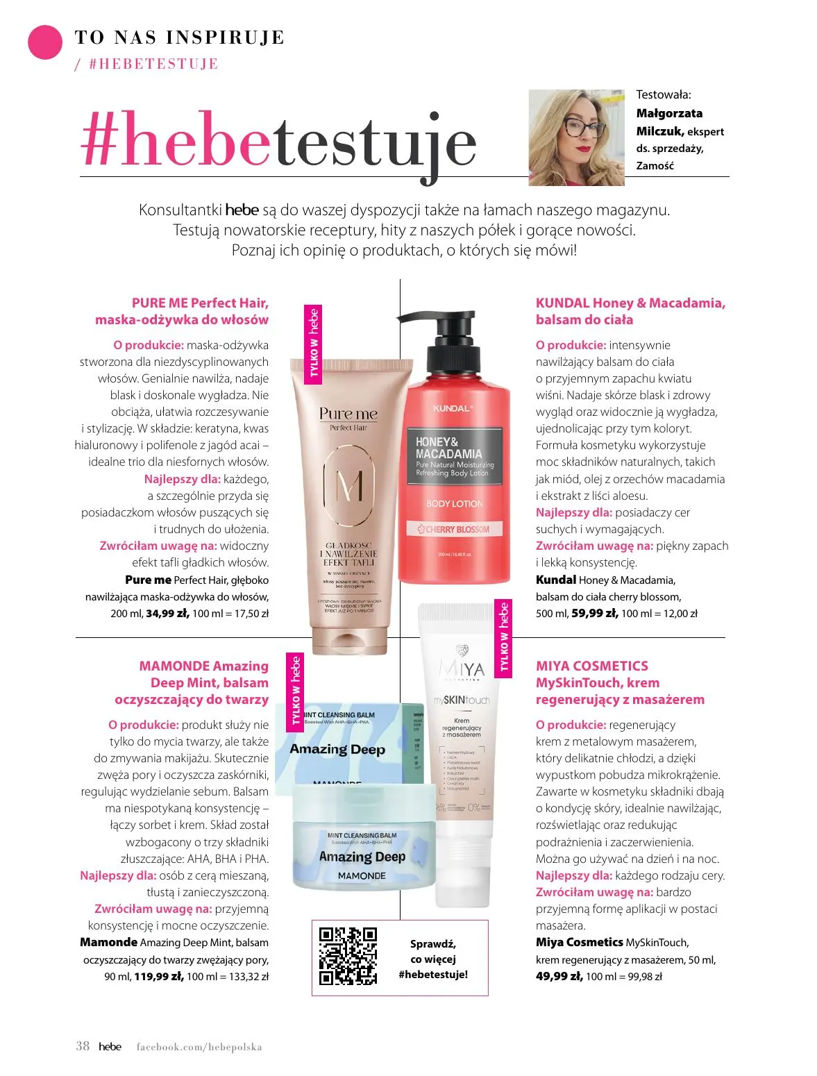 gazetka promocyjna hebe Zimowa podróż - Strona 38