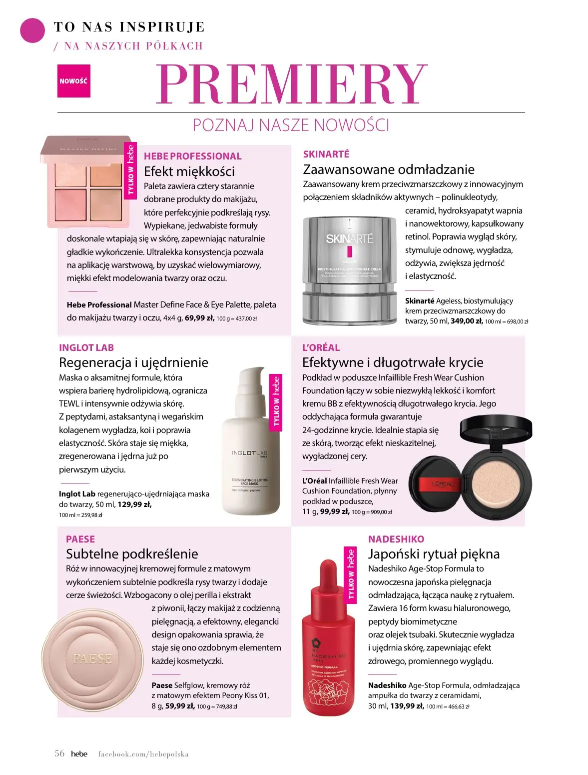 gazetka promocyjna hebe Zimowa podróż - Strona 56