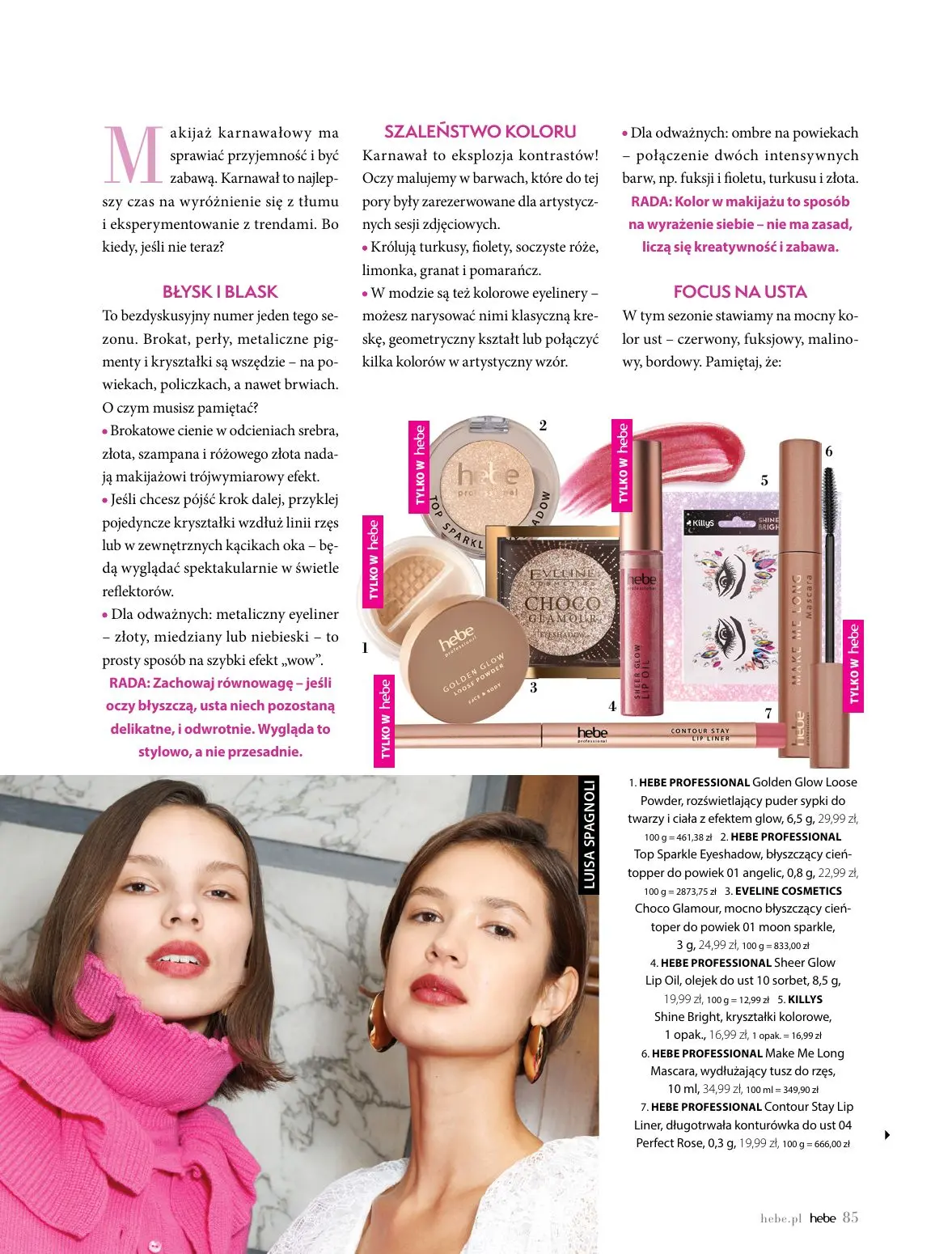 gazetka promocyjna hebe Zimowa podróż - Strona 85