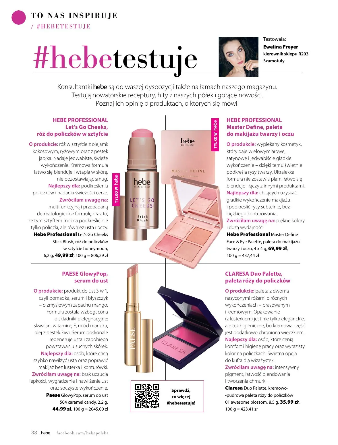 gazetka promocyjna hebe Zimowa podróż - Strona 88