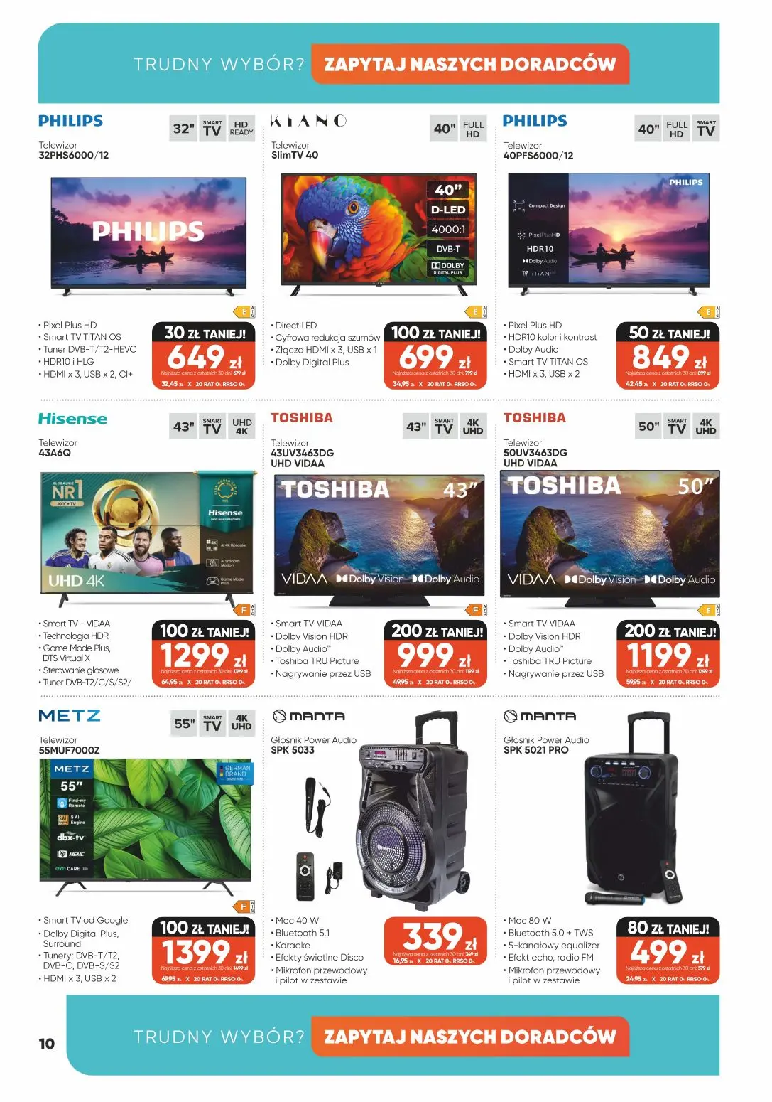 gazetka promocyjna max ELEKTRO Zakochaj się w Maxokazjach! - Strona 10