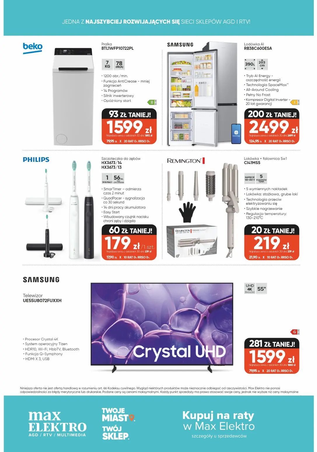 gazetka promocyjna max ELEKTRO Zakochaj się w Maxokazjach! - Strona 12