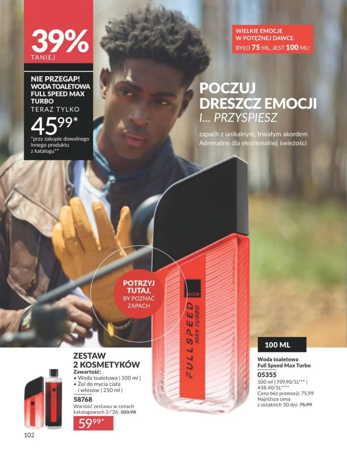 gazetka promocyjna AVON Blask jest w nas - Strona 102