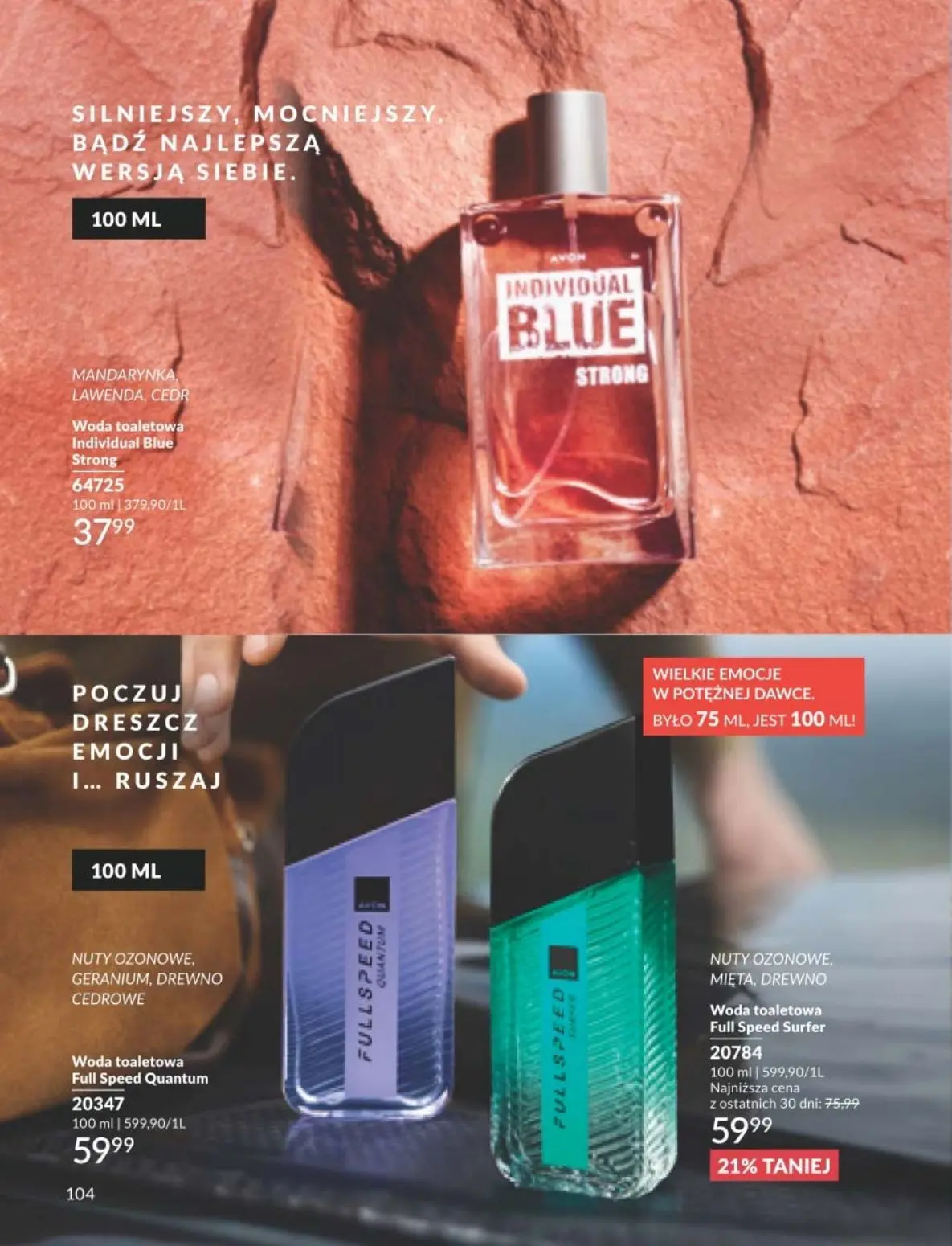 gazetka promocyjna AVON Blask jest w nas - Strona 104