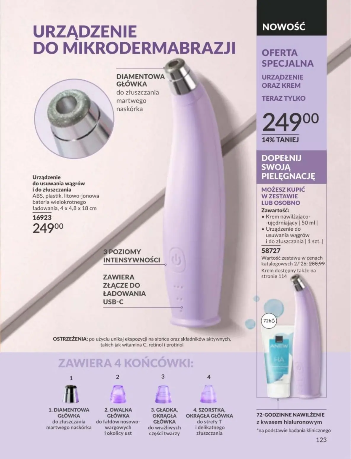 gazetka promocyjna AVON Blask jest w nas - Strona 123