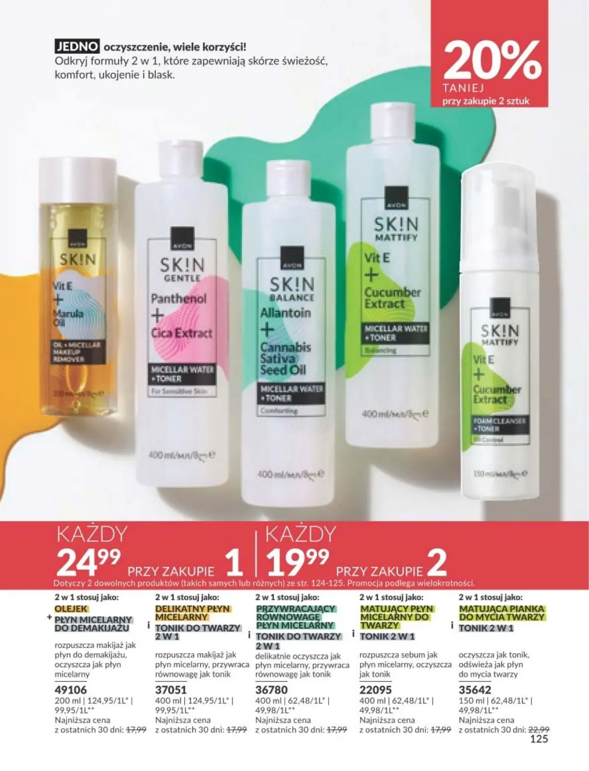 gazetka promocyjna AVON Blask jest w nas - Strona 125