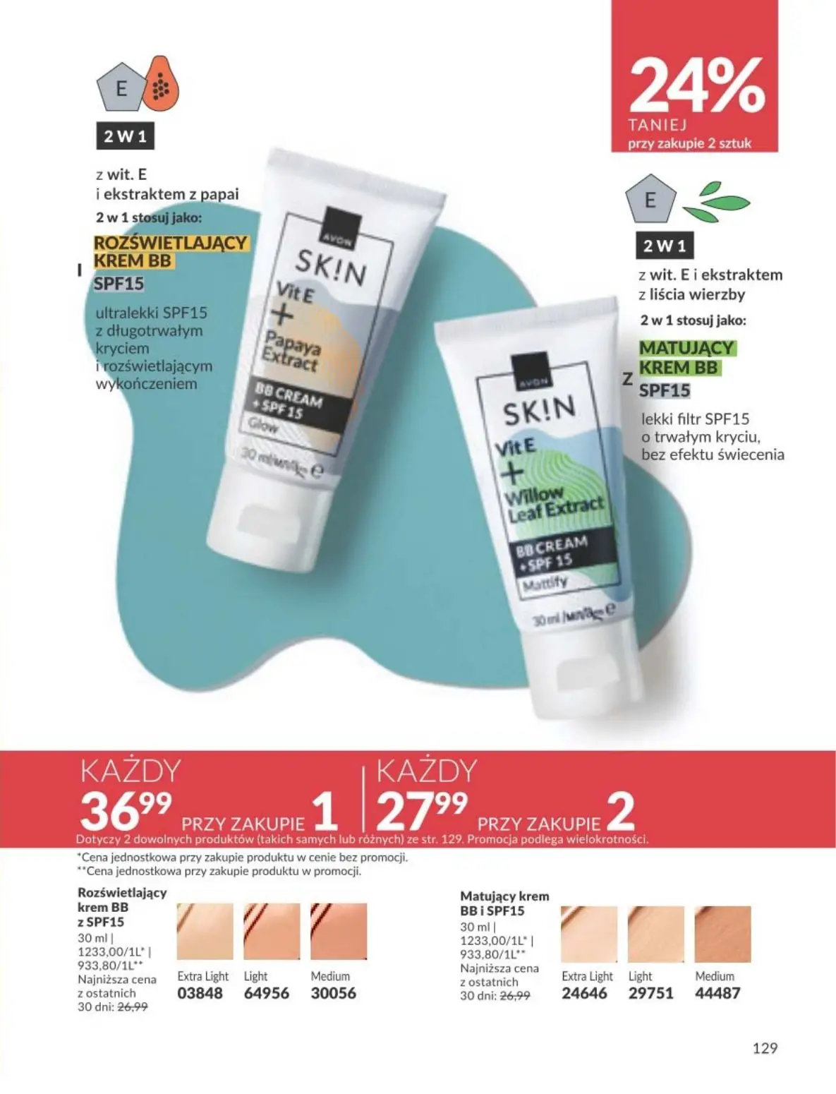 gazetka promocyjna AVON Blask jest w nas - Strona 129