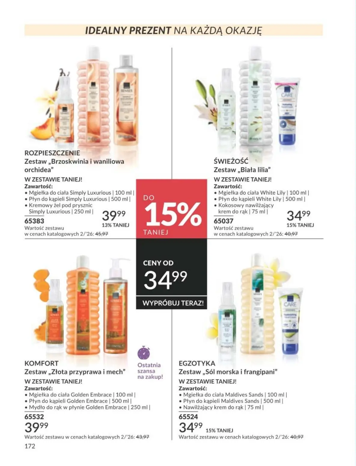 gazetka promocyjna AVON Blask jest w nas - Strona 172