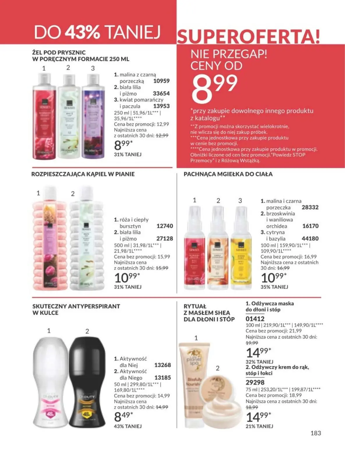 gazetka promocyjna AVON Blask jest w nas - Strona 183