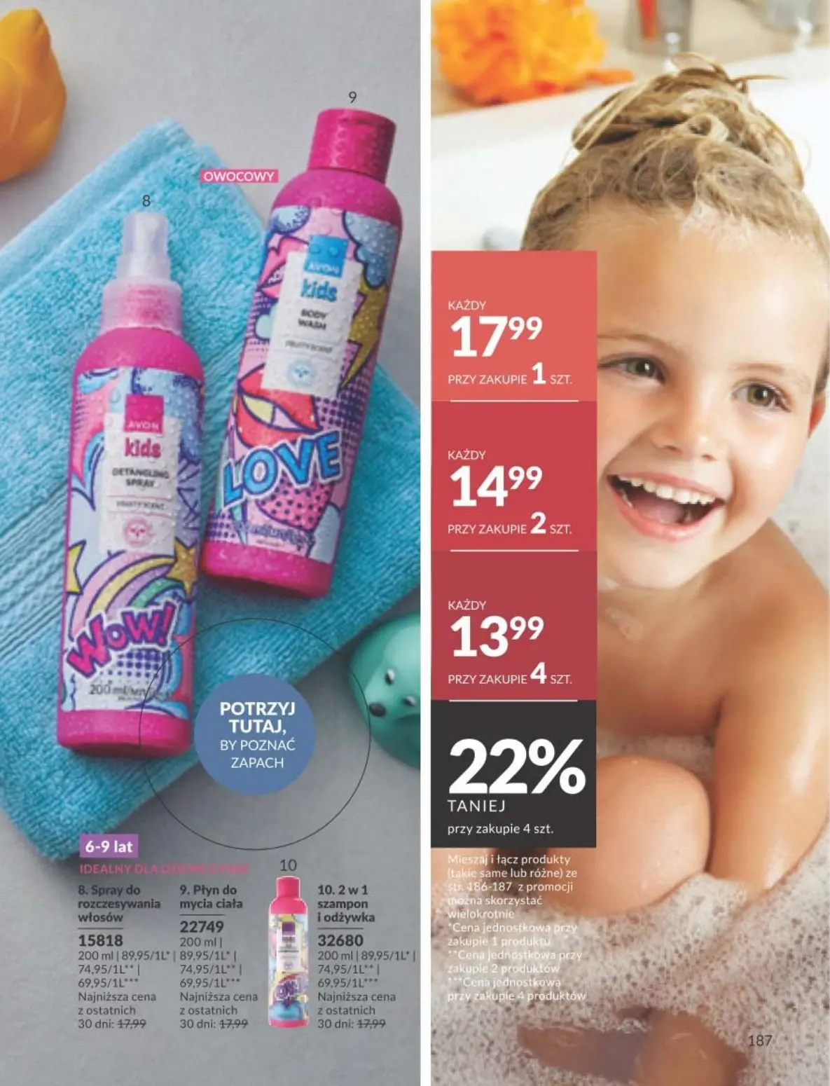 gazetka promocyjna AVON Blask jest w nas - Strona 187