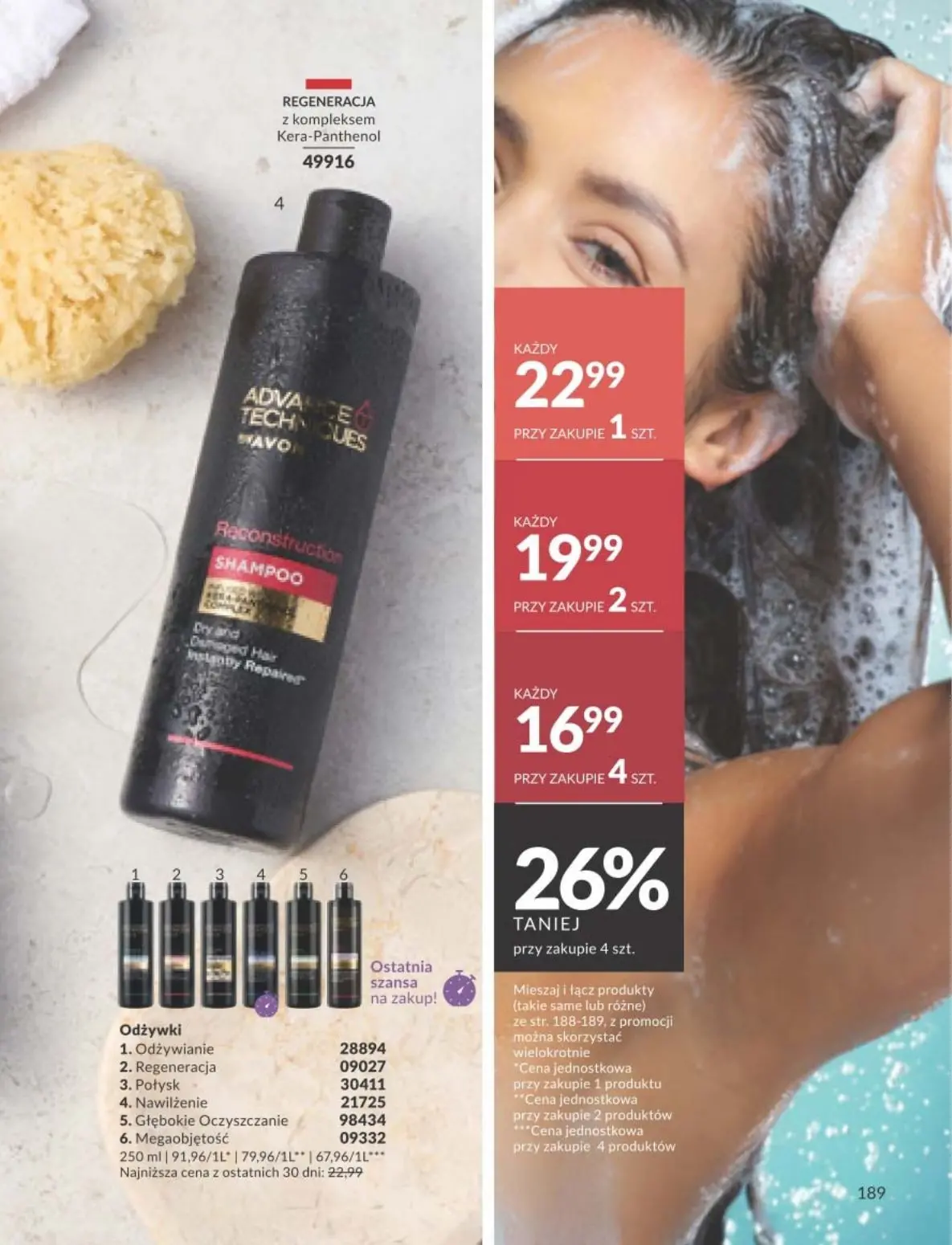 gazetka promocyjna AVON Blask jest w nas - Strona 189