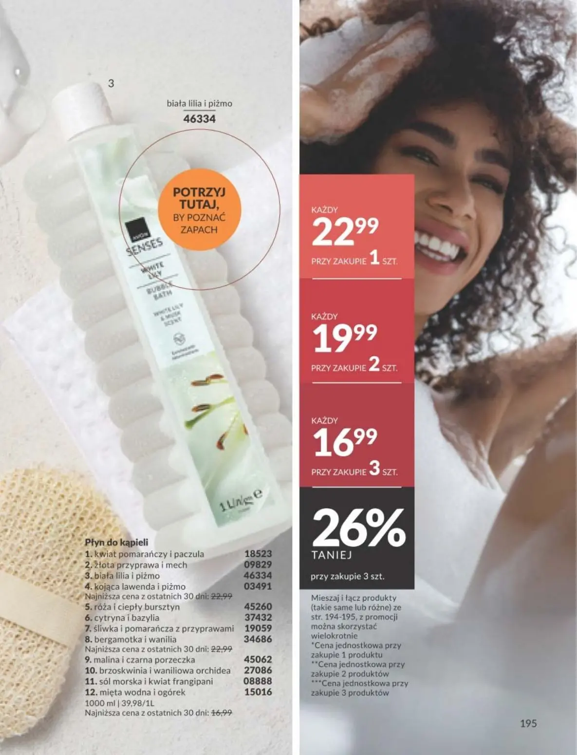 gazetka promocyjna AVON Blask jest w nas - Strona 195