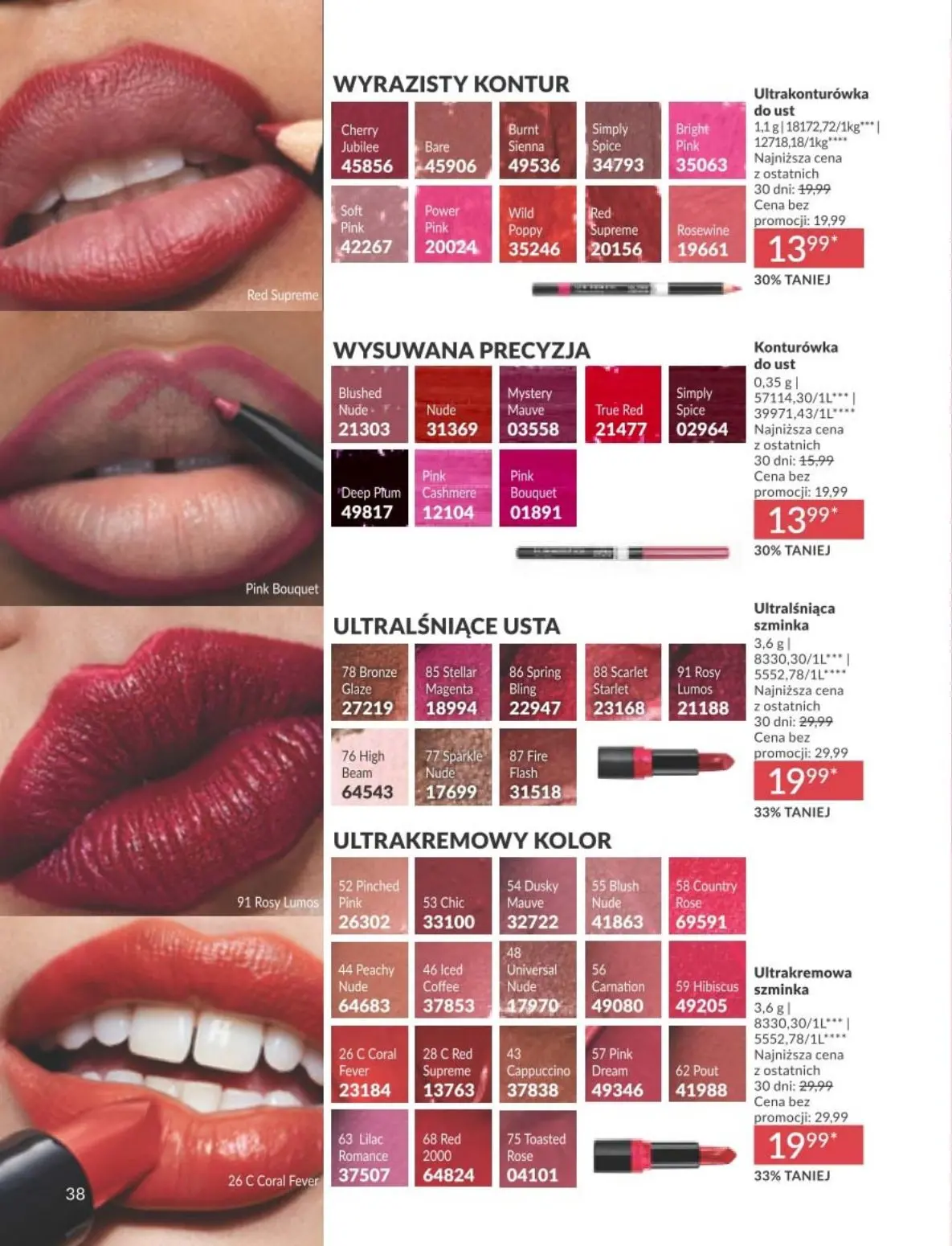 gazetka promocyjna AVON Blask jest w nas - Strona 38