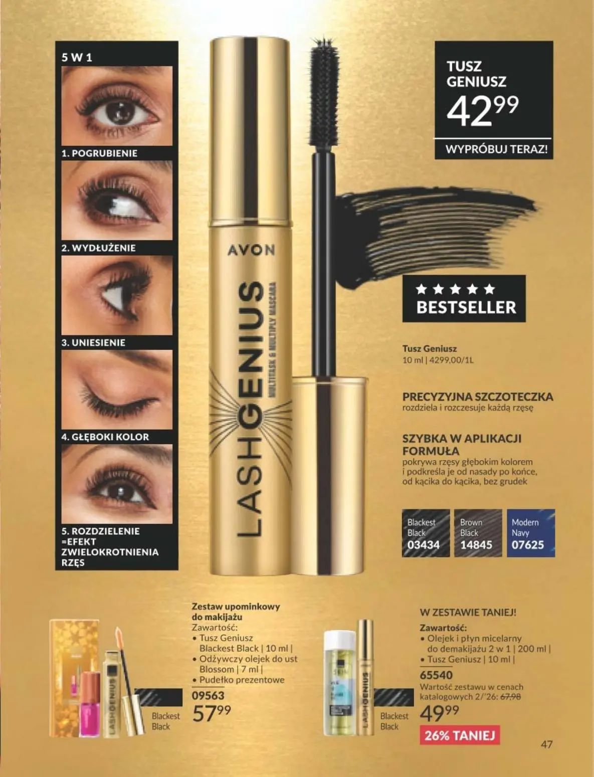 gazetka promocyjna AVON Blask jest w nas - Strona 47