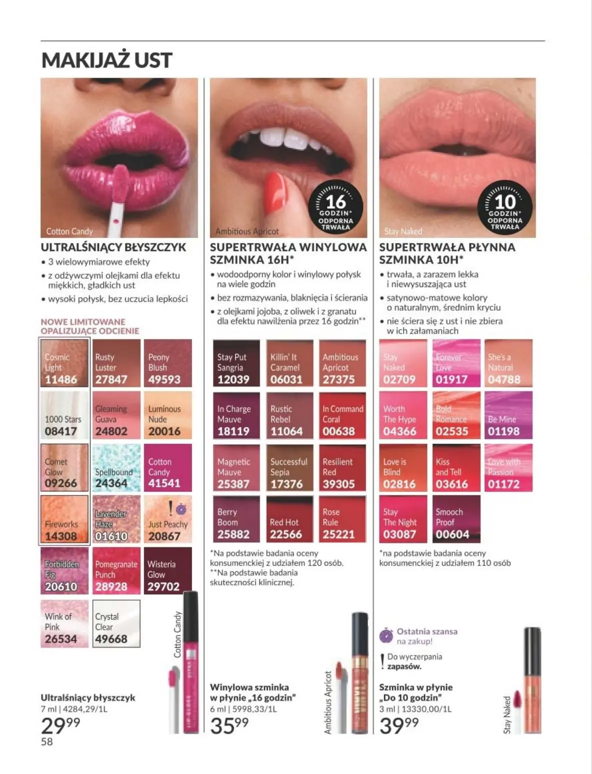 gazetka promocyjna AVON Blask jest w nas - Strona 58