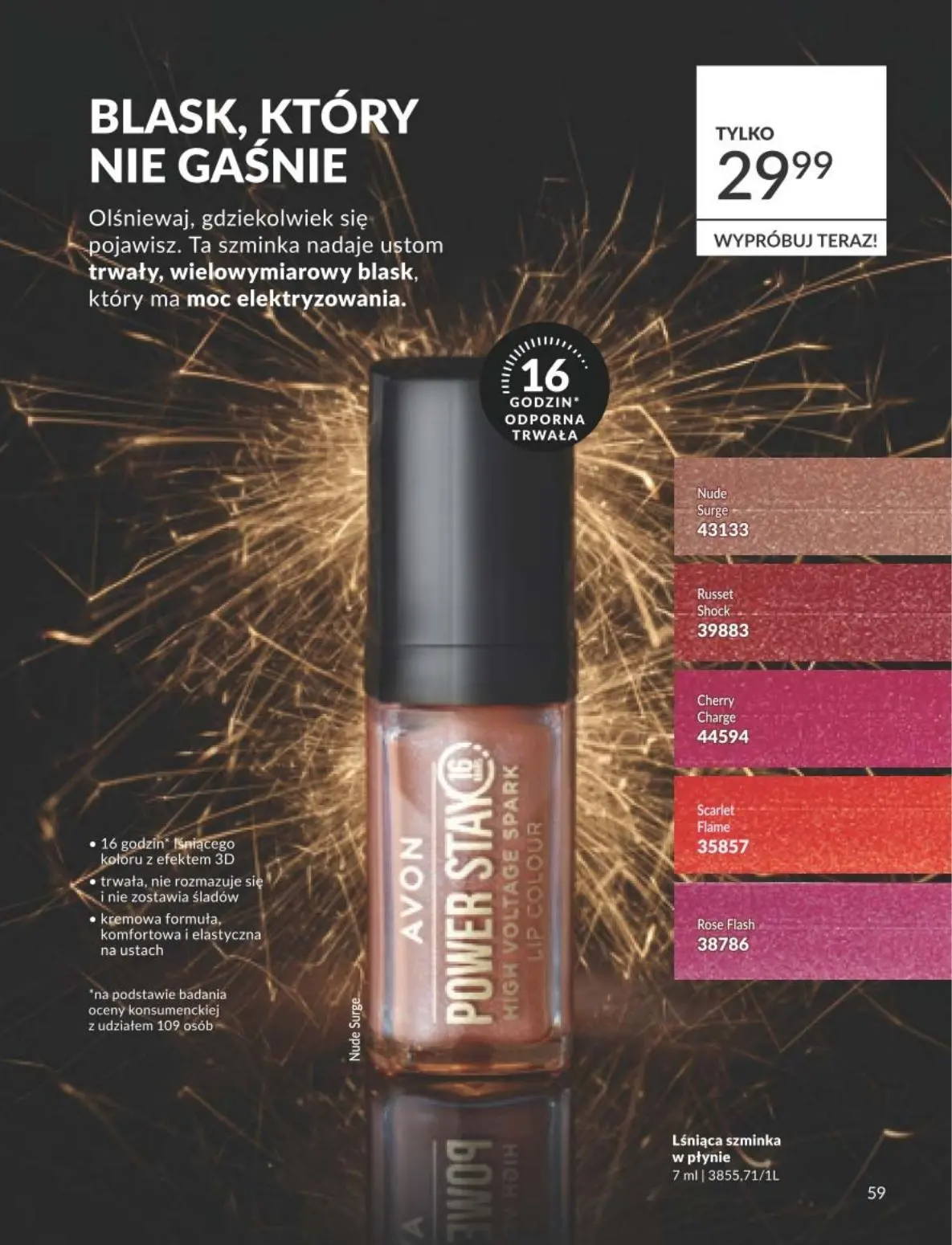 gazetka promocyjna AVON Blask jest w nas - Strona 59