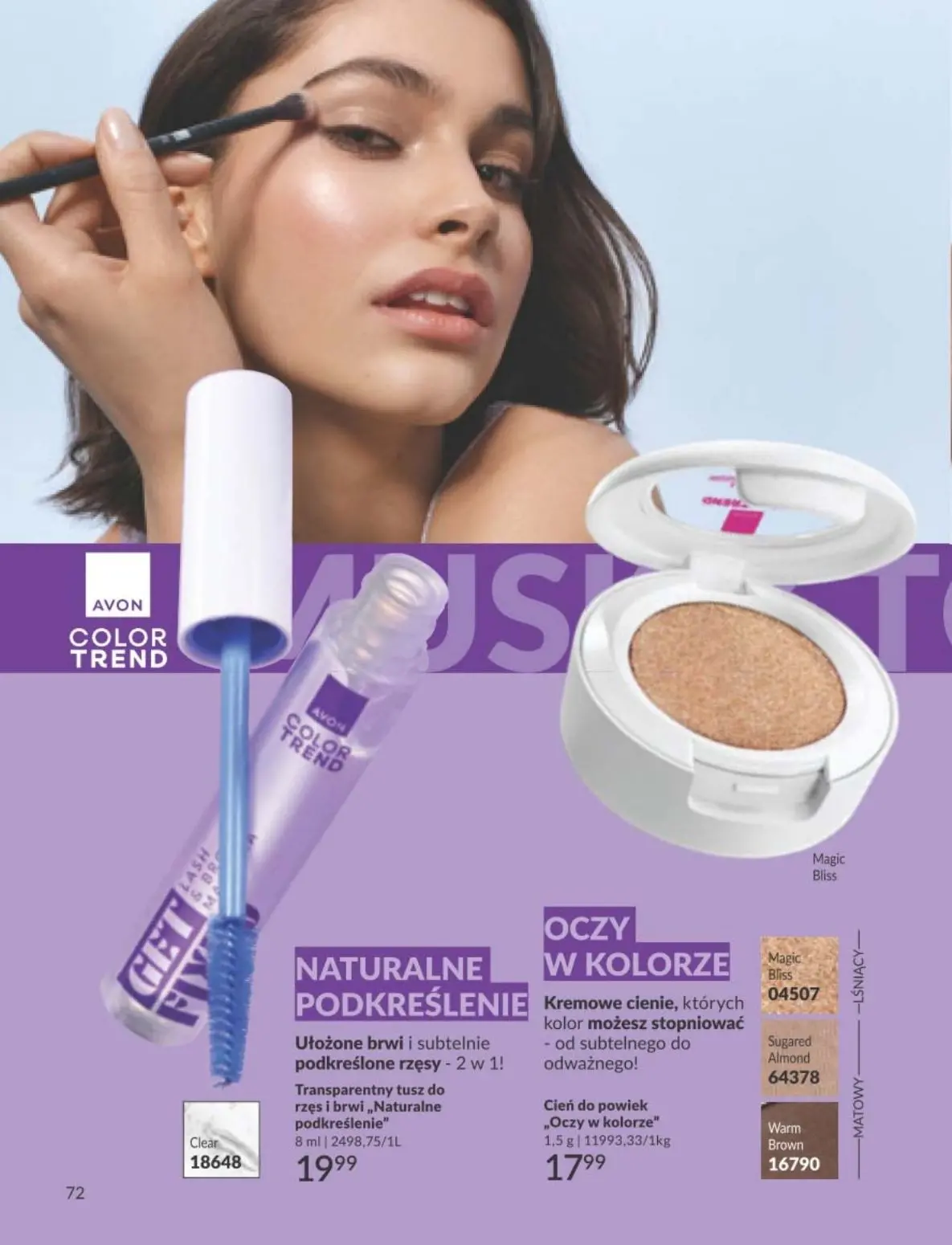 gazetka promocyjna AVON Blask jest w nas - Strona 72