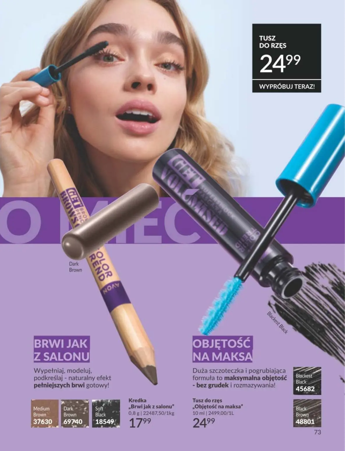 gazetka promocyjna AVON Blask jest w nas - Strona 73