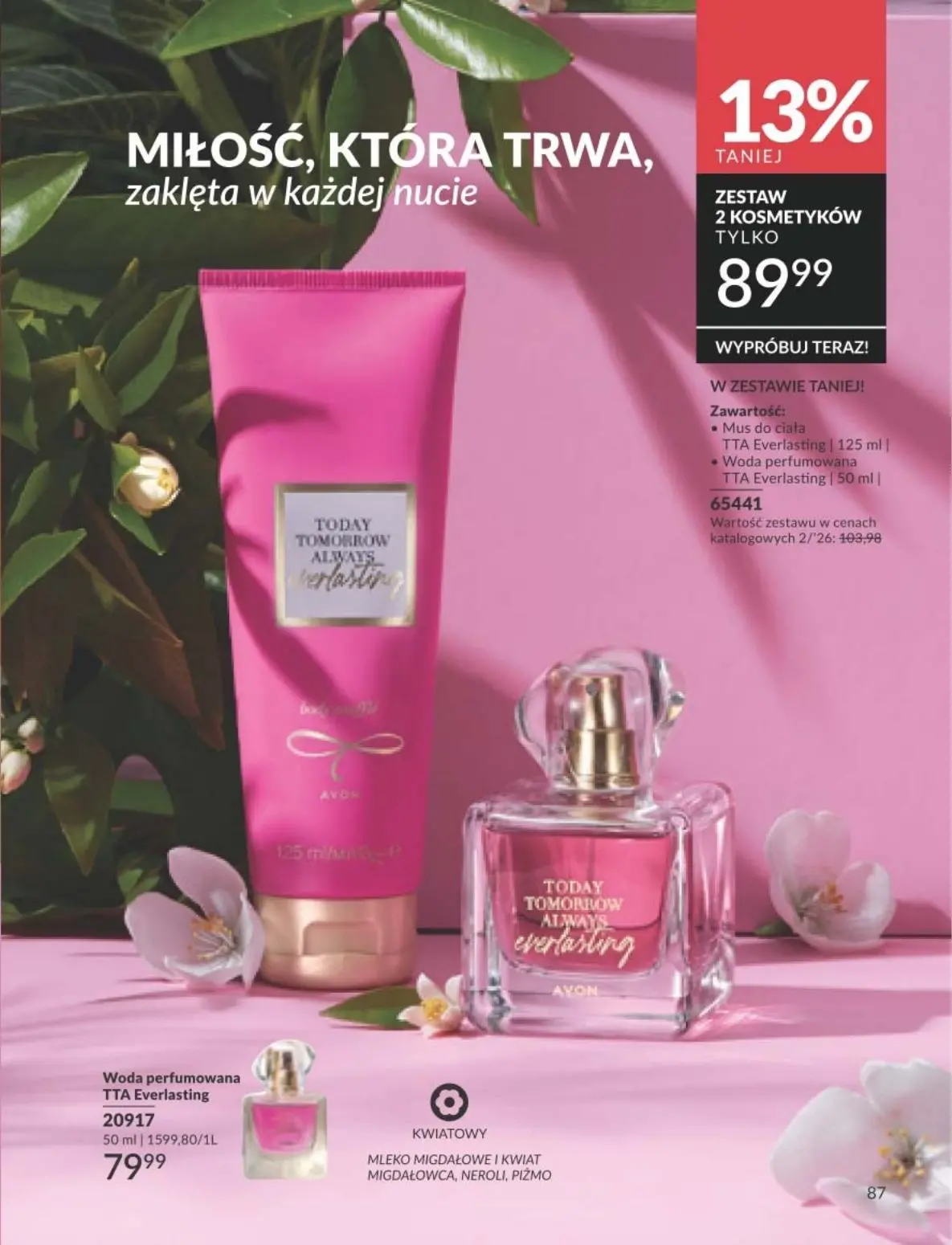 gazetka promocyjna AVON Blask jest w nas - Strona 87