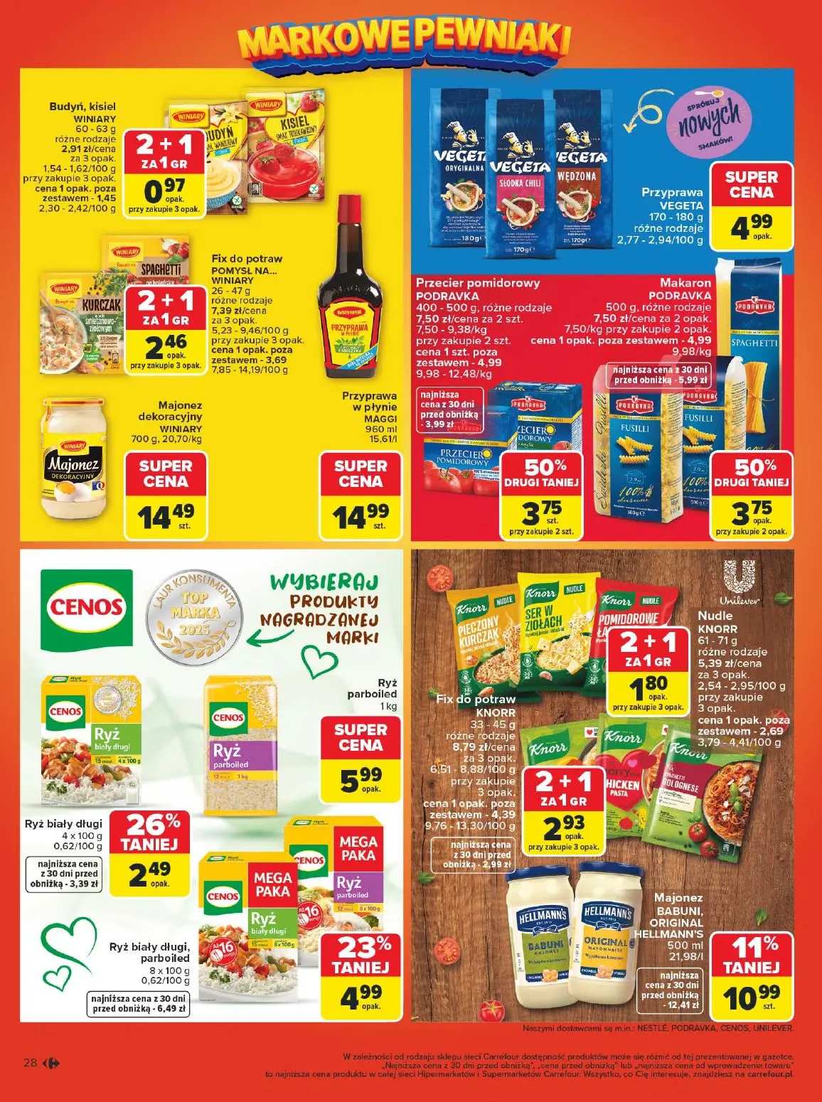 gazetka promocyjna Carrefour Market Łap markowe pewniaki - Strona 30