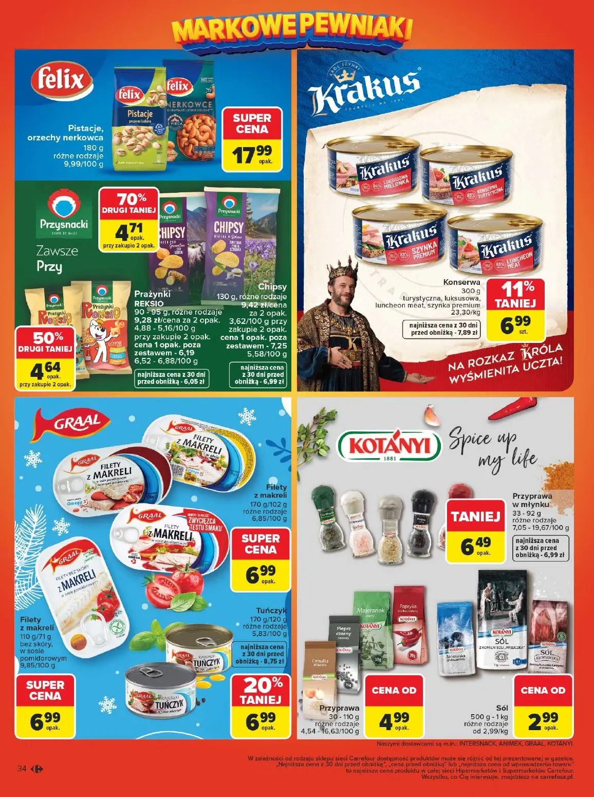 gazetka promocyjna Carrefour Market Łap markowe pewniaki - Strona 36