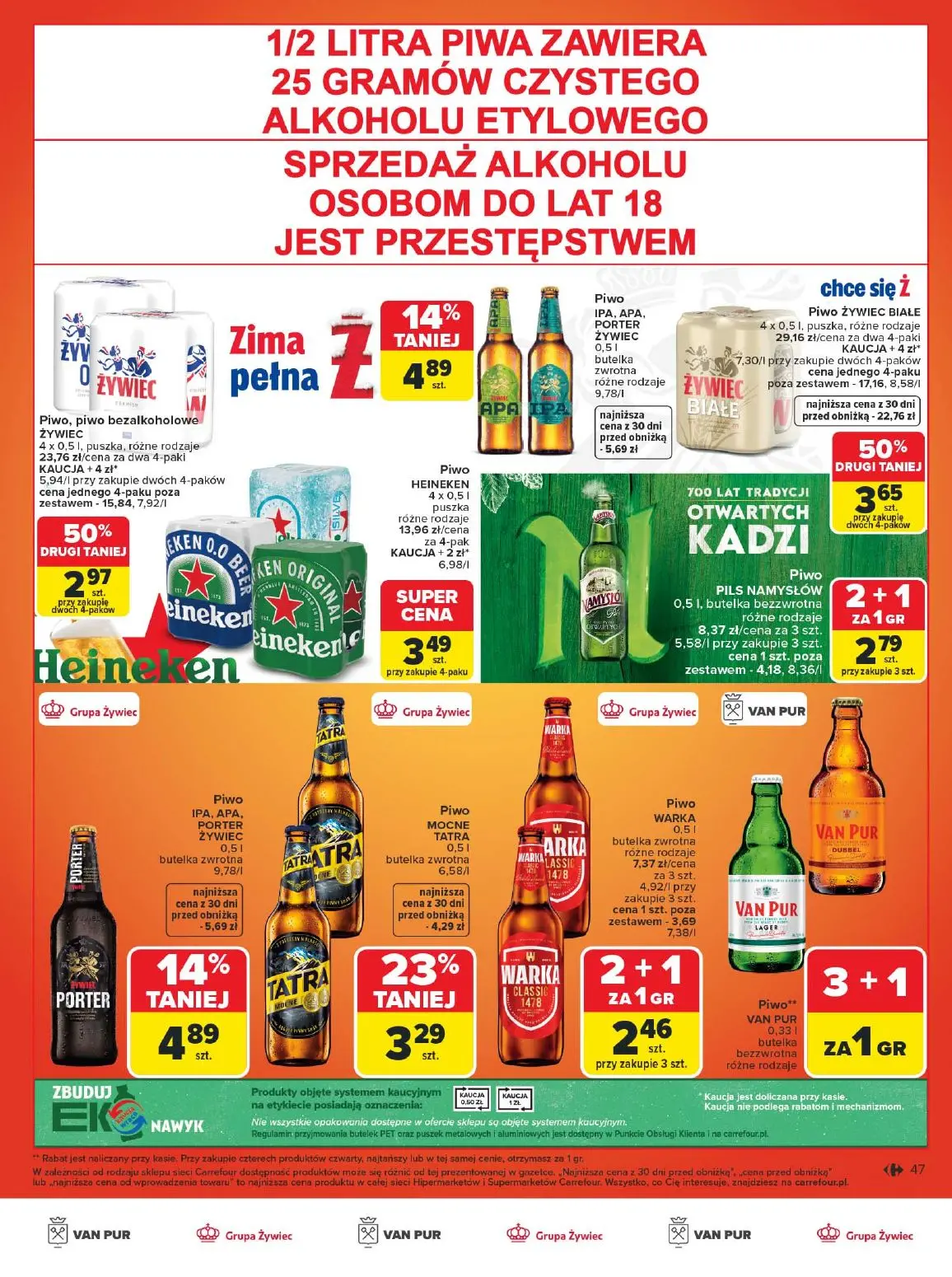 gazetka promocyjna Carrefour Market Łap markowe pewniaki - Strona 49