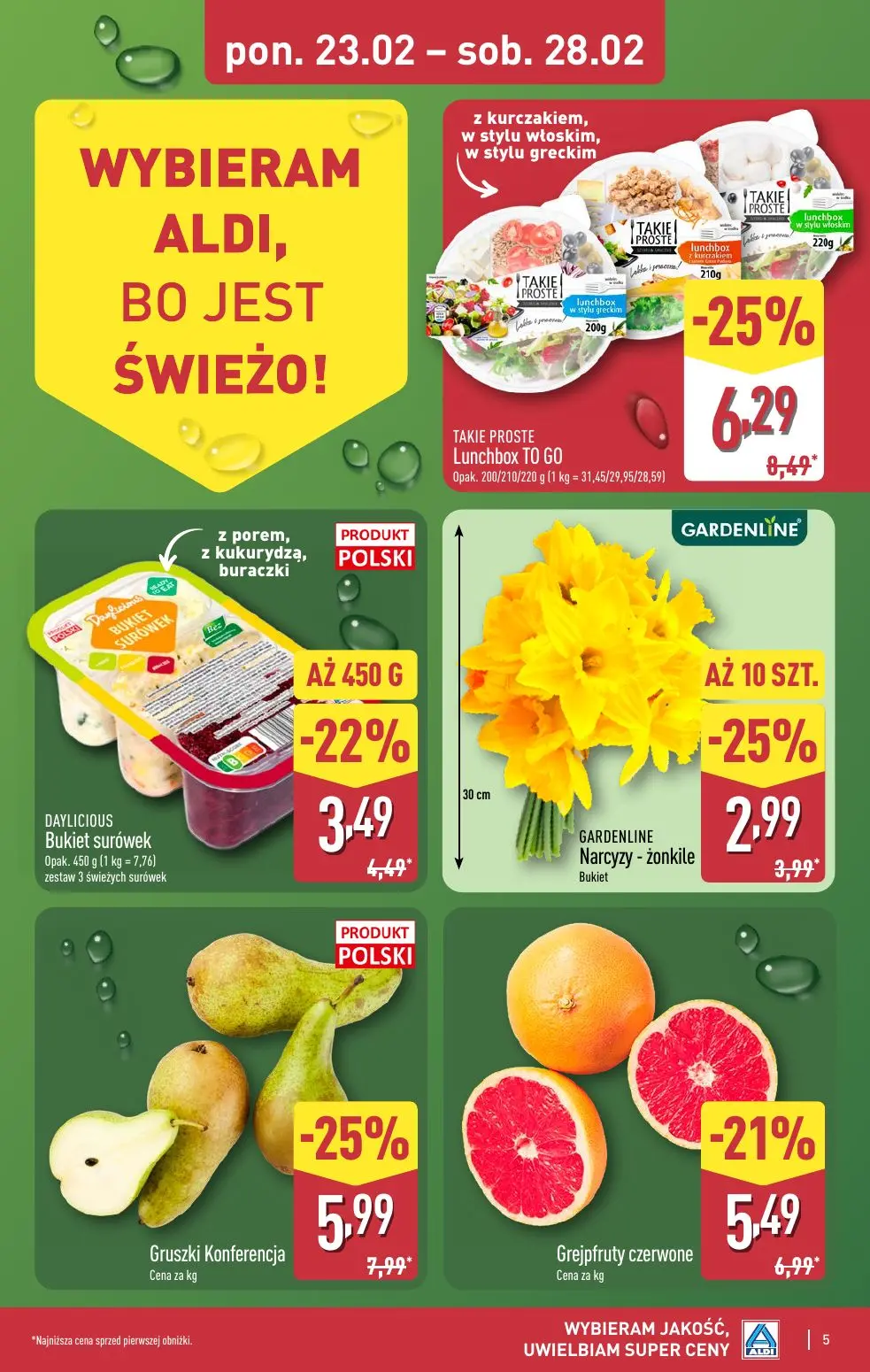gazetka promocyjna ALDI Wybieram Aldi - Strona 5