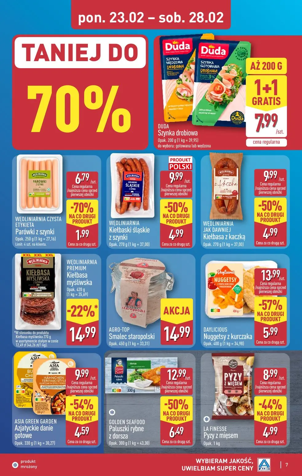 gazetka promocyjna ALDI Wybieram Aldi - Strona 7