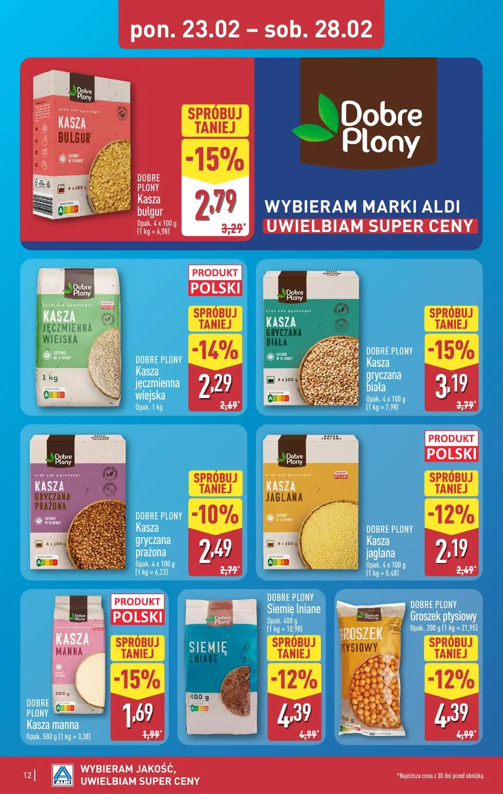 gazetka promocyjna ALDI Wybieram Aldi - Strona 12