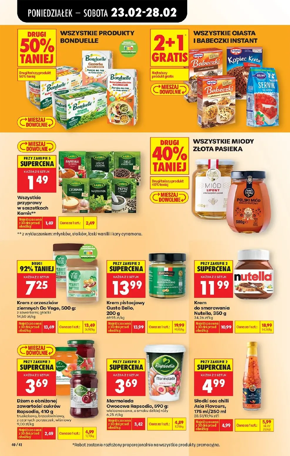 gazetka promocyjna Biedronka Od poniedziałku - Strona 44