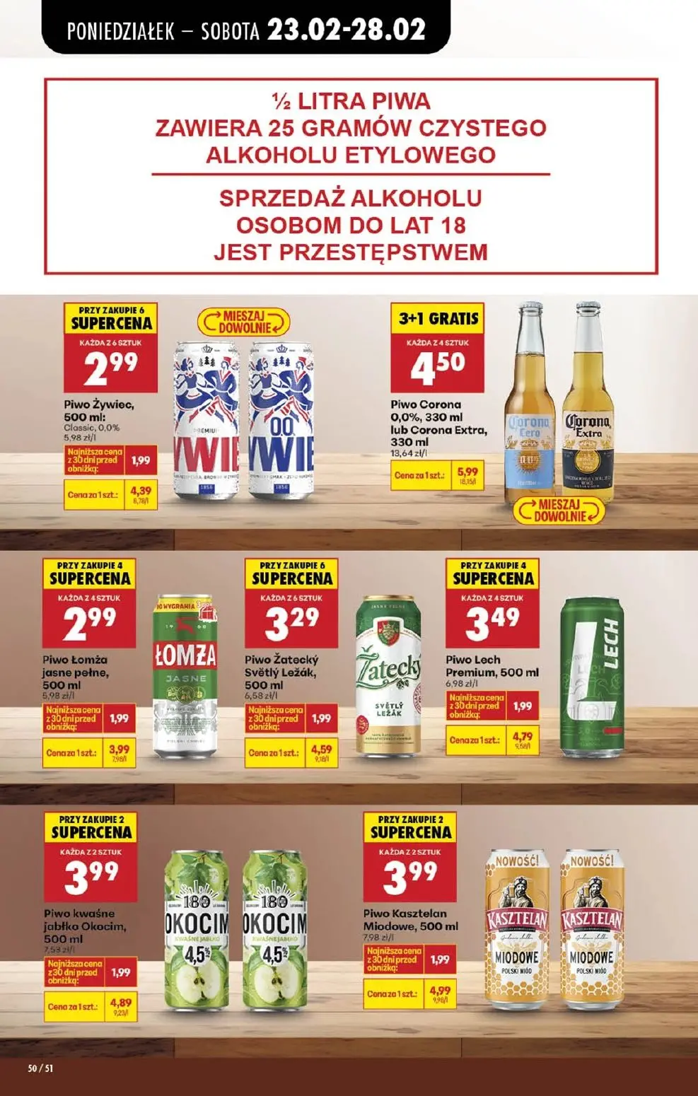 gazetka promocyjna Biedronka Od poniedziałku - Strona 62