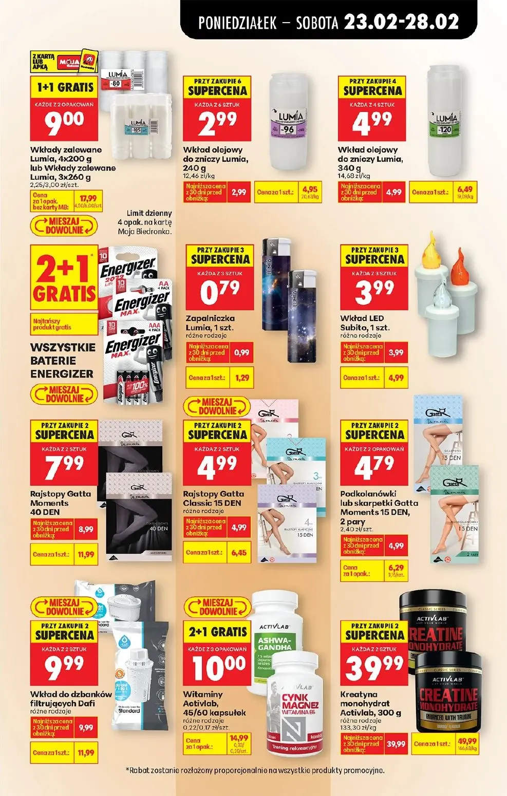 gazetka promocyjna Biedronka Lada tradycyjna. Od poniedziałku - Strona 73