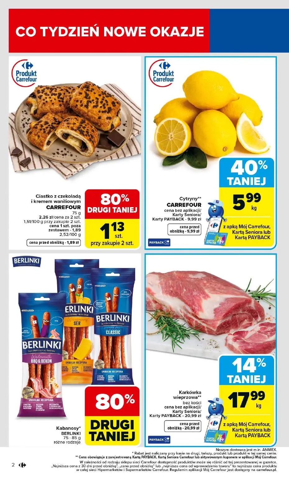 gazetka promocyjna Carrefour Od poniedziałku - Strona 4