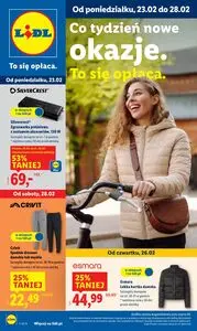 Gazetka promocyjna LIDL, ważna od 2026-02-23 do 2026-02-28.