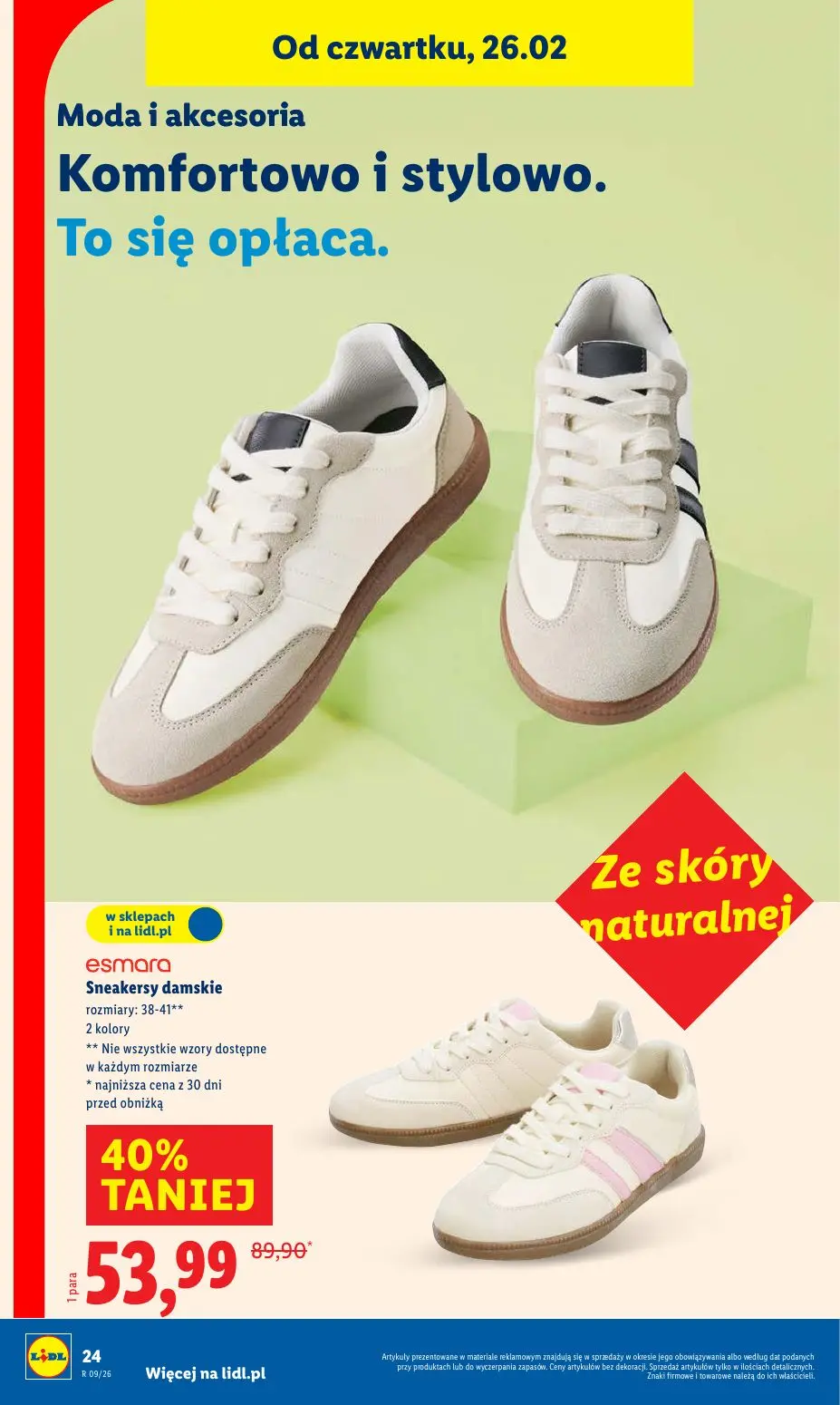 gazetka promocyjna LIDL Nowa okazje - Strona 32