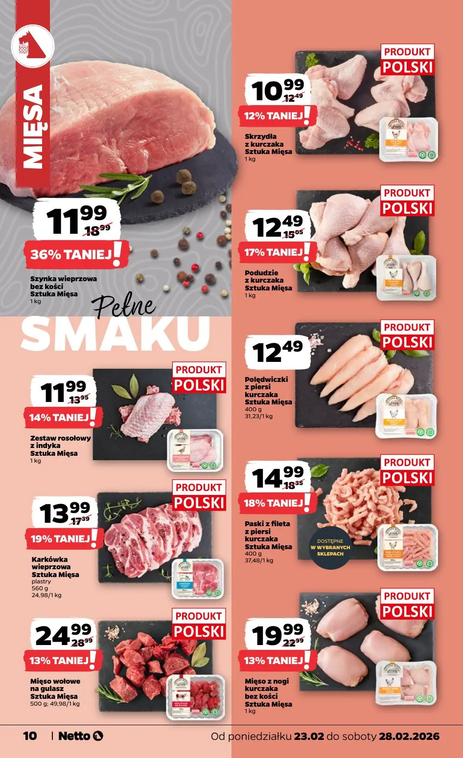 gazetka promocyjna NETTO Od poniedziałku - Strona 10