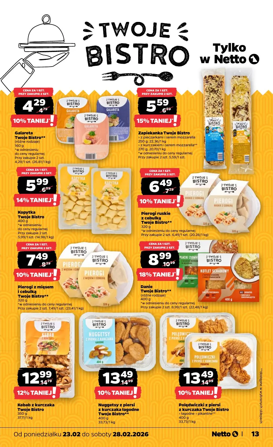 gazetka promocyjna NETTO Od poniedziałku - Strona 13