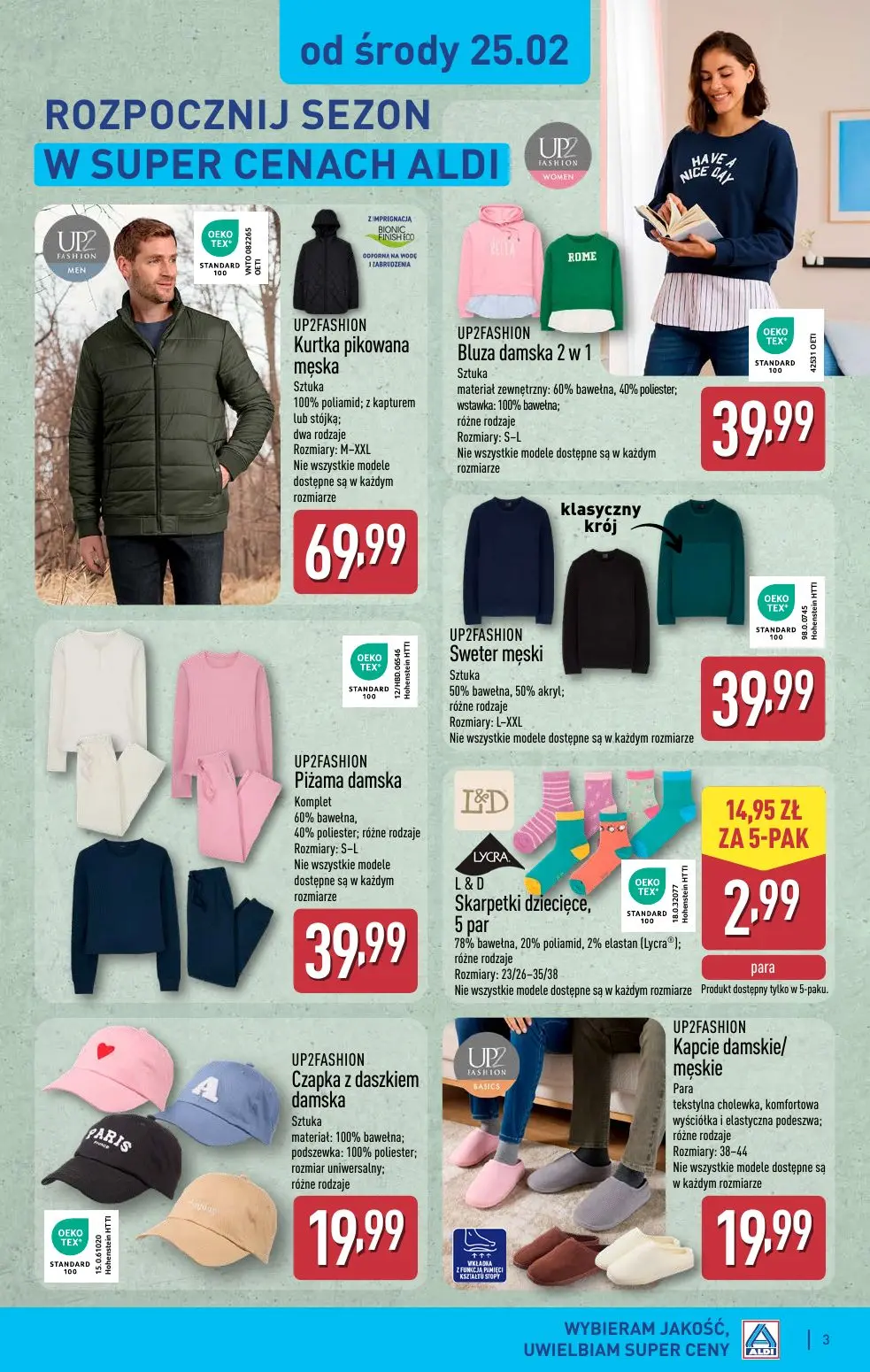 gazetka promocyjna ALDI Oferta od 25.02 - Strona 3