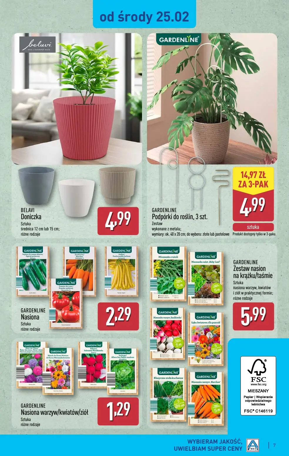 gazetka promocyjna ALDI Oferta od 25.02 - Strona 7
