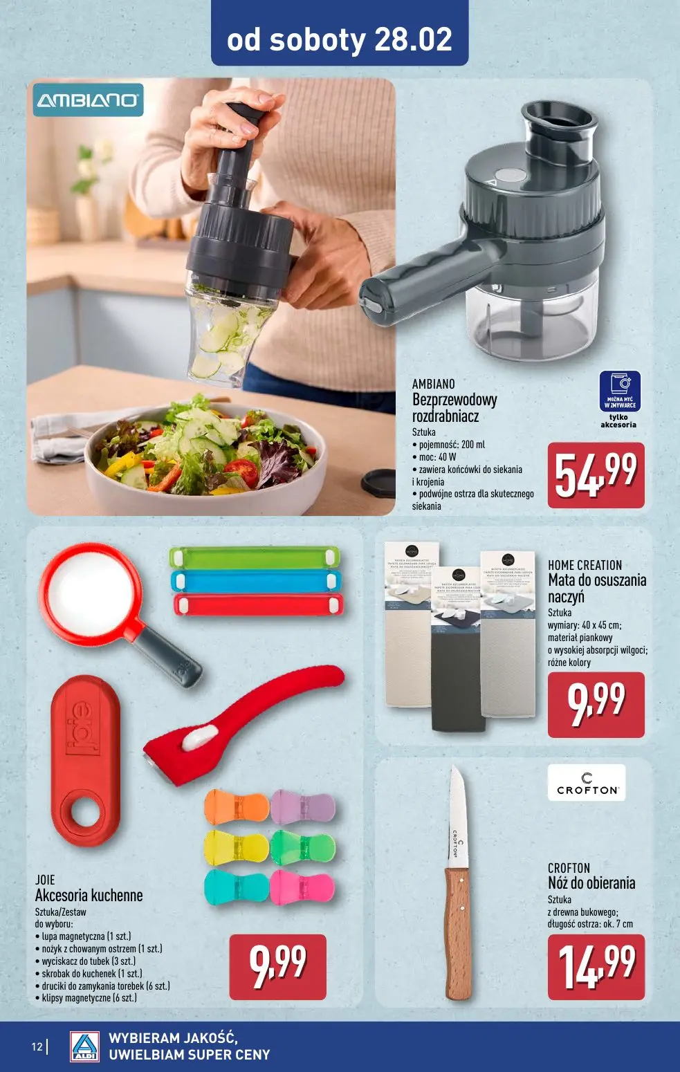 gazetka promocyjna ALDI Oferta od 25.02 - Strona 12