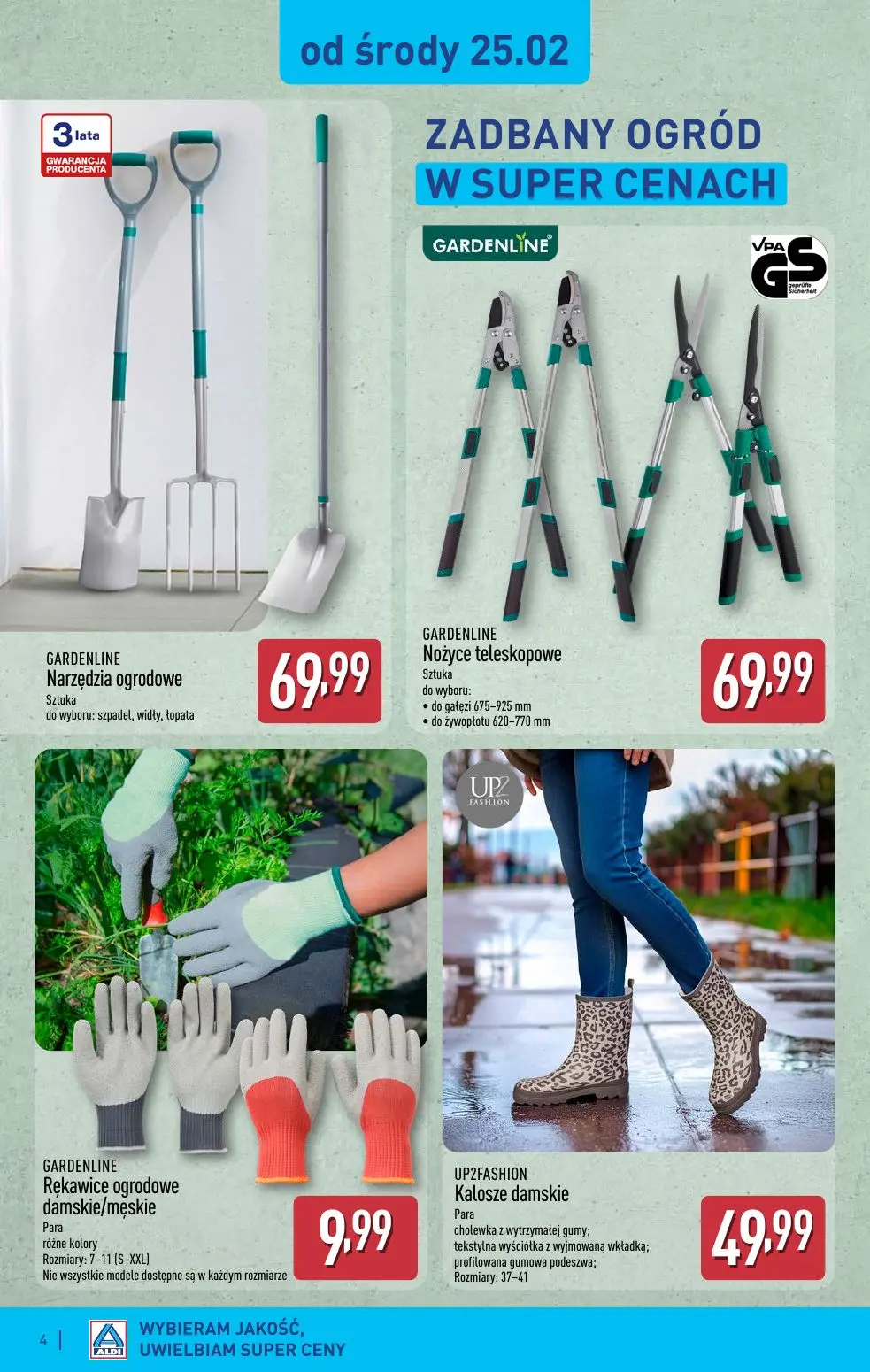 gazetka promocyjna ALDI Oferta od 25.02 - Strona 4