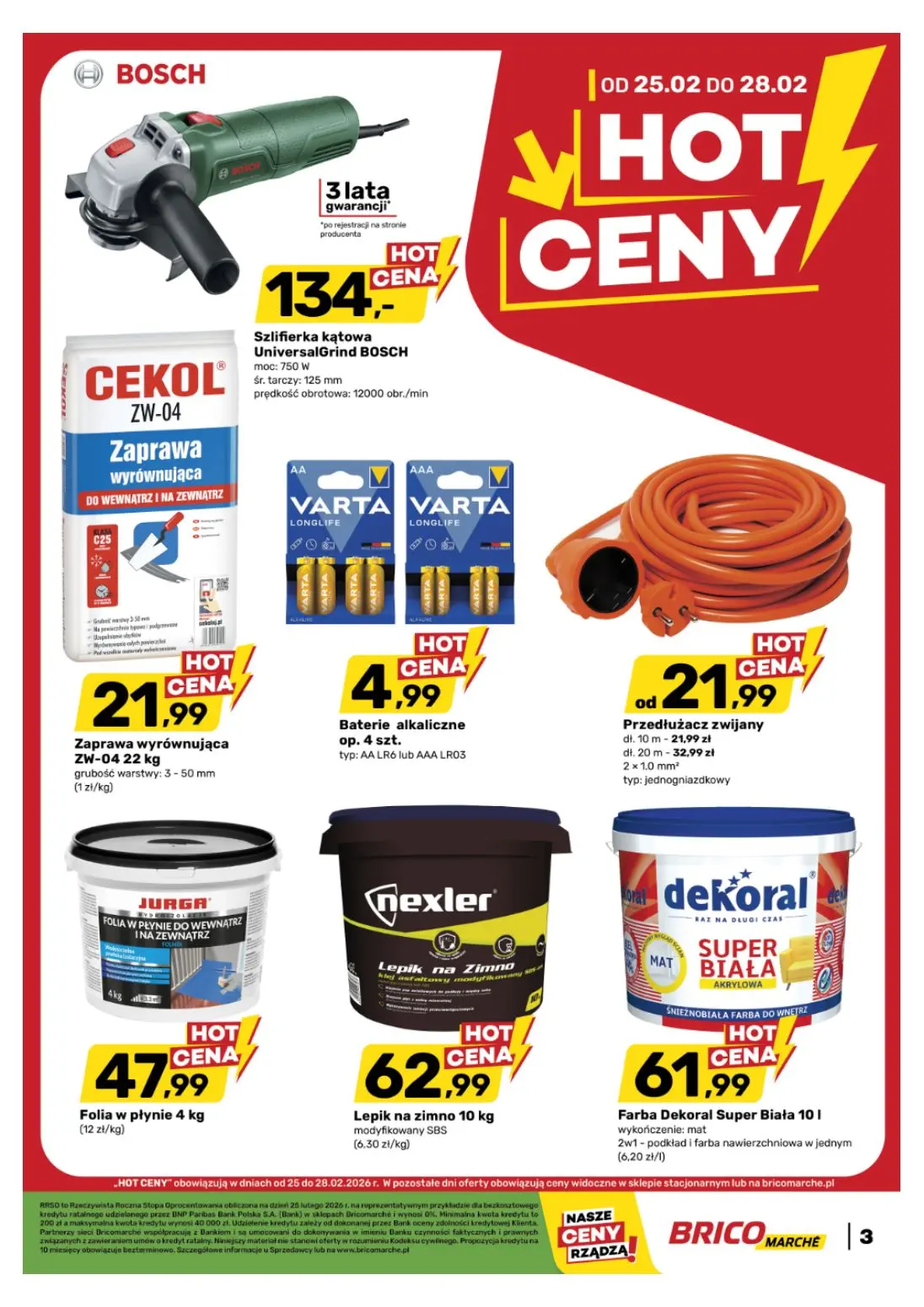 gazetka promocyjna BRICOMARCHE Hot ceny! - Strona 3