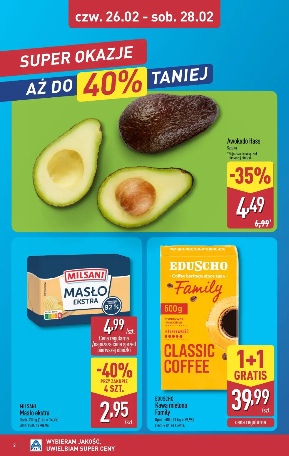 gazetka promocyjna ALDI Tani weekend - Strona 2
