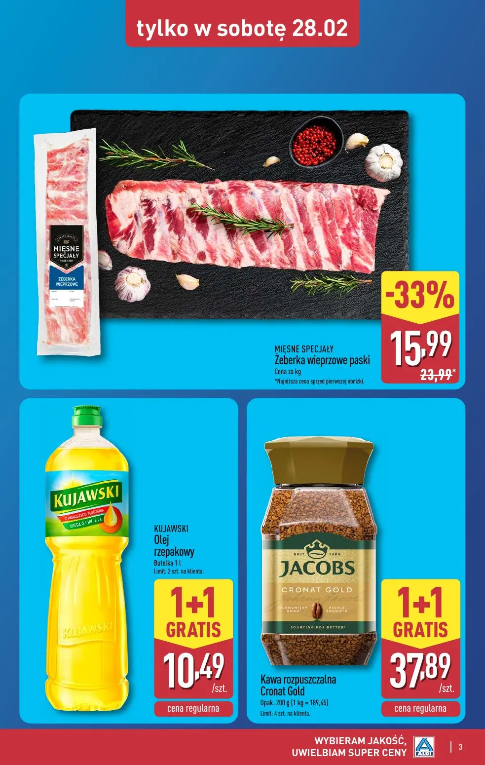 gazetka promocyjna ALDI Tani weekend - Strona 3