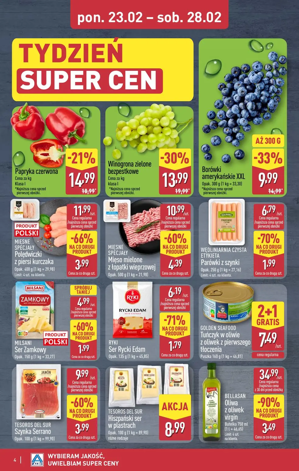gazetka promocyjna ALDI Tani weekend - Strona 4