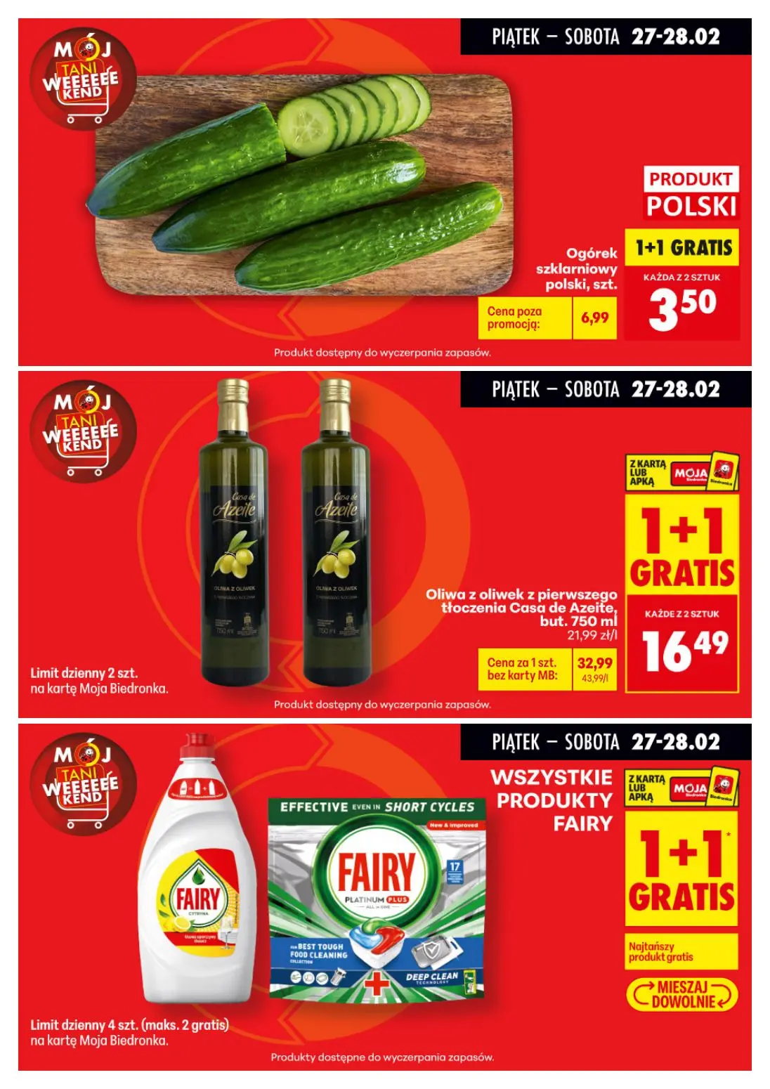 gazetka promocyjna Biedronka Biedronkowe oszczędności - Strona 3