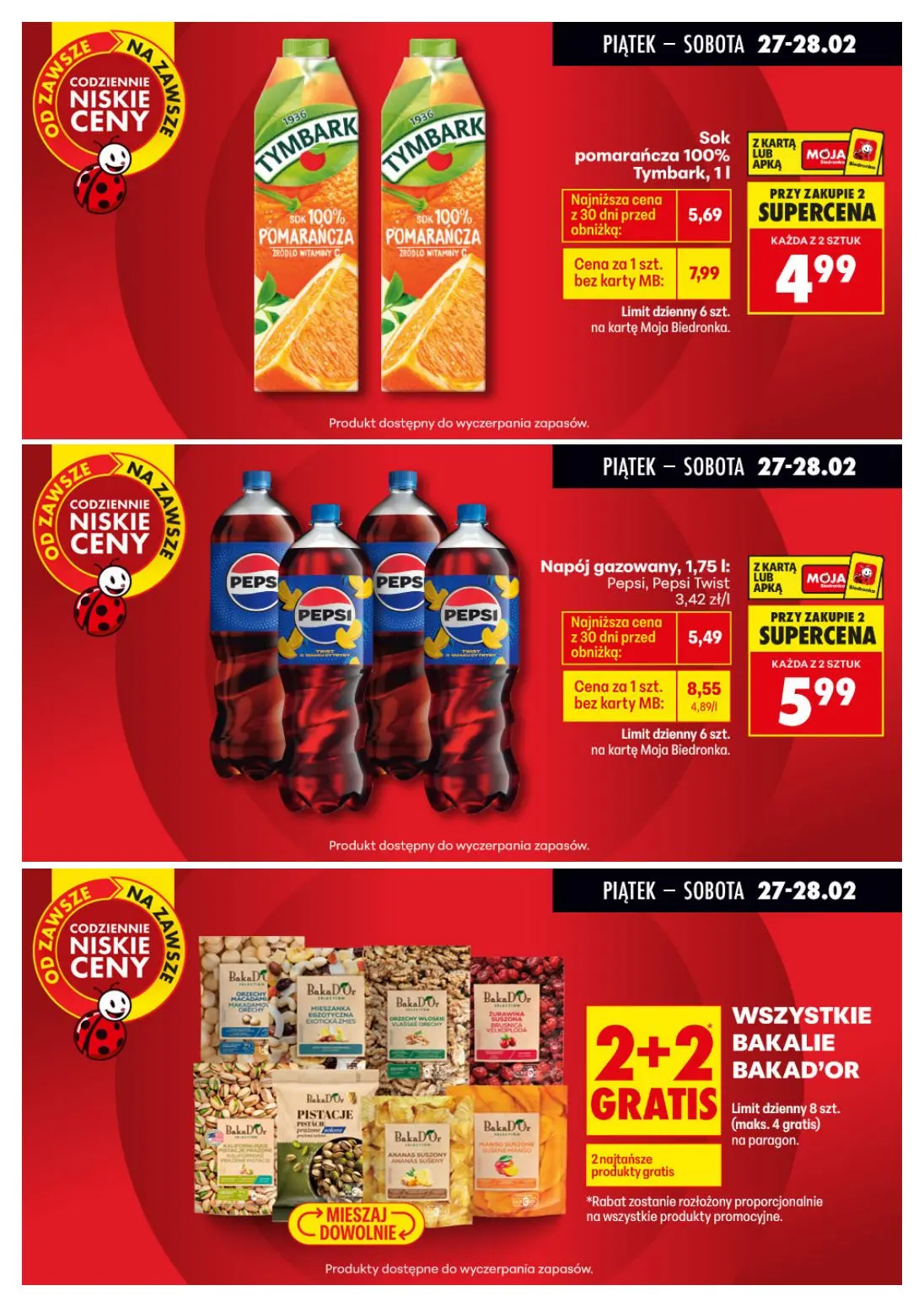 gazetka promocyjna Biedronka Biedronkowe oszczędności - Strona 5
