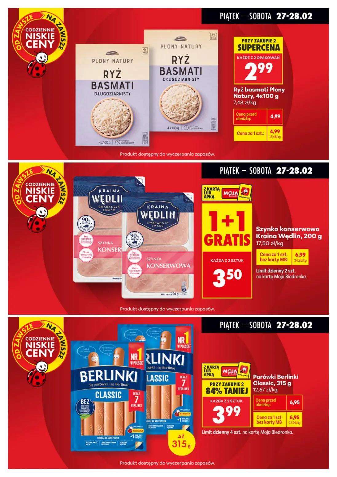 gazetka promocyjna Biedronka Biedronkowe oszczędności - Strona 6